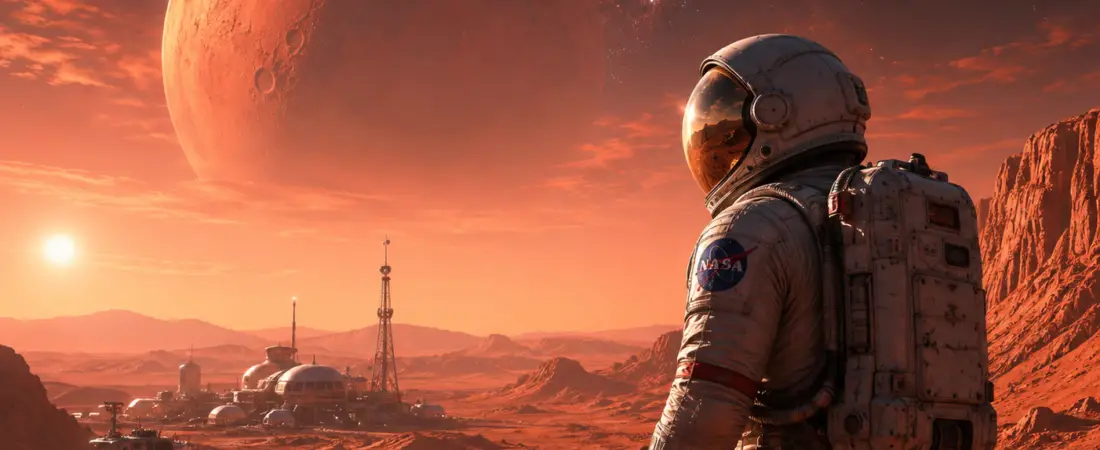 Die Reise zum roten Planeten