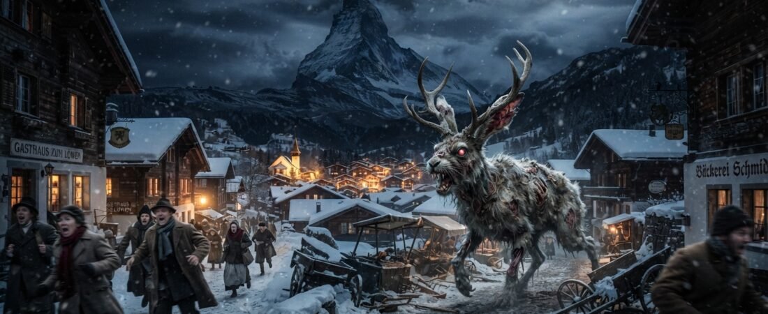 Die Nacht im Schnee