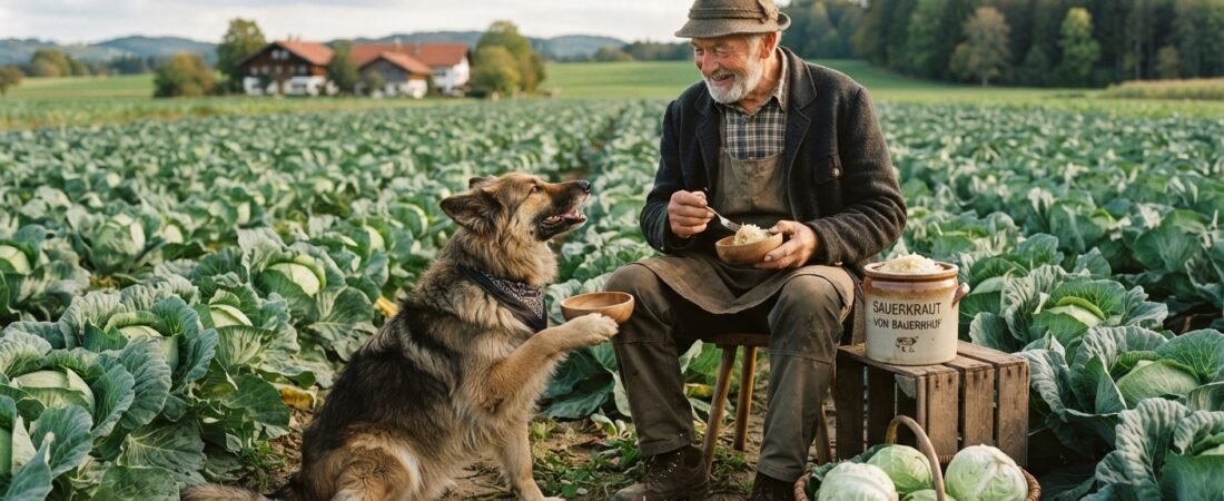 Der Bauer, sein Hund und das Sauerkraut