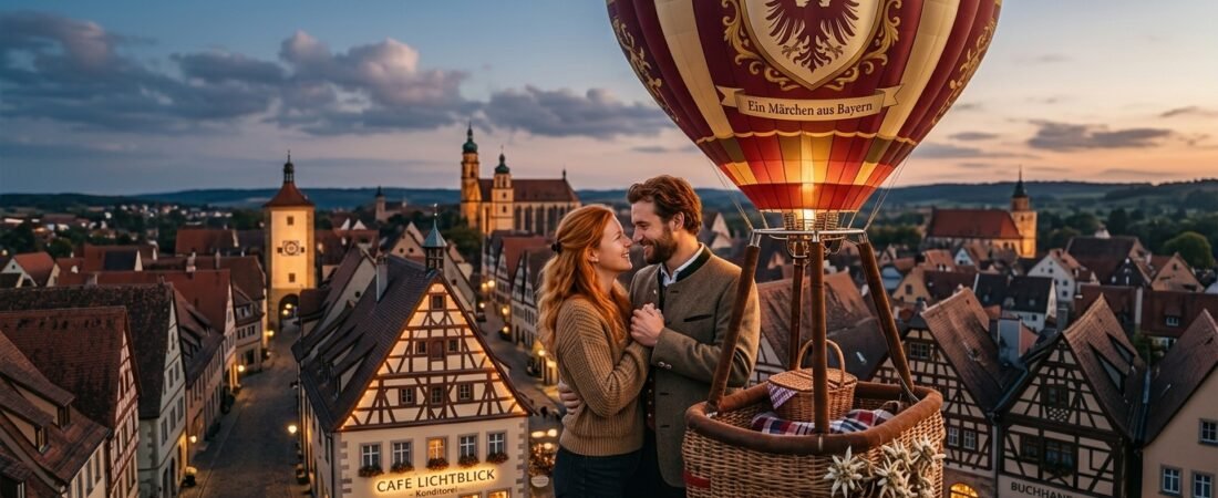 Eine Reise im Heißluftballon