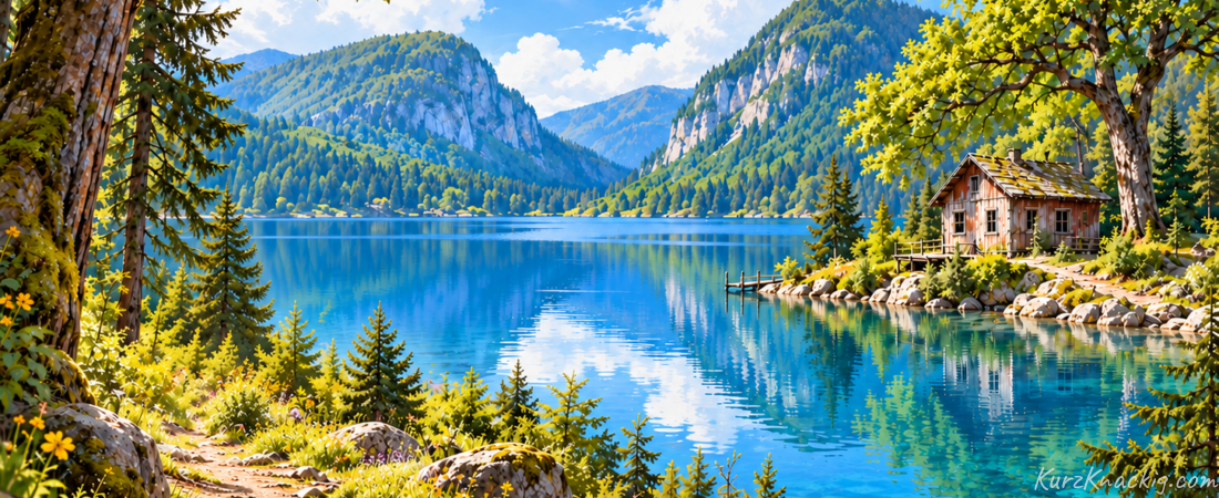 Der Weg zum Blauen See